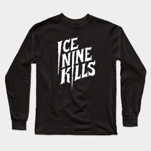 Ice Music Nine Band Kills  – Floral Long Sleeve T-Shirt